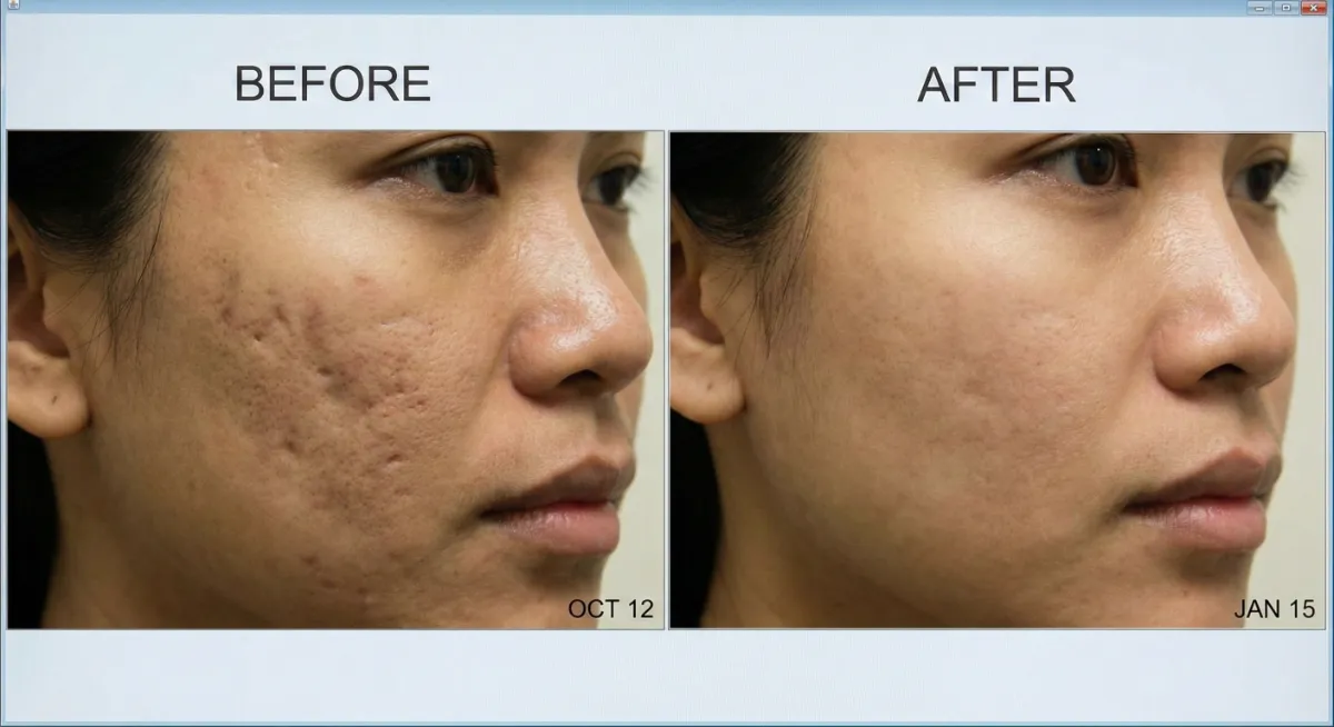 Acne programme result